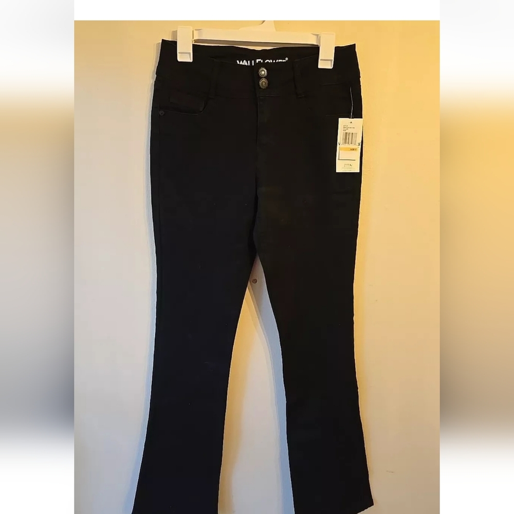 Womens Wallflower Black Jeans Luscious Curvy Fit Size 11 (32Wx30L)